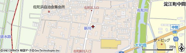 鳥取県米子市淀江町佐陀2040-8周辺の地図