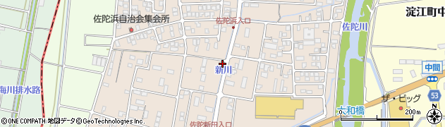 鳥取県米子市淀江町佐陀2022周辺の地図