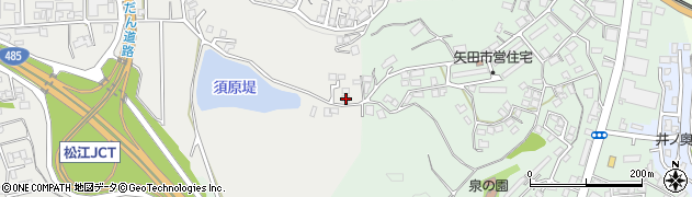 島根県松江市東津田町1956周辺の地図