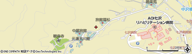 神奈川県厚木市七沢1765周辺の地図