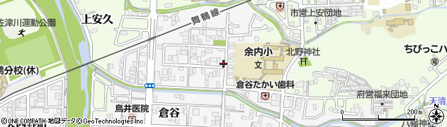 京都府舞鶴市倉谷1736周辺の地図