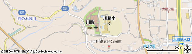 飯田市保育園・幼稚園・つどいの広場川路保育園周辺の地図