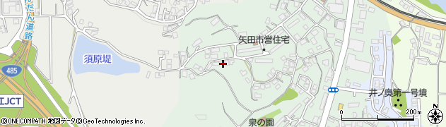島根県松江市矢田町452周辺の地図