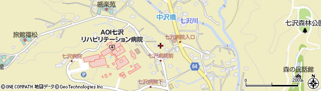 神奈川県厚木市七沢1350周辺の地図