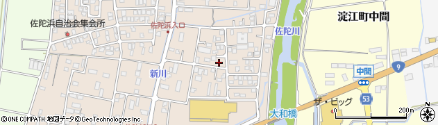 鳥取県米子市淀江町佐陀2084-21周辺の地図