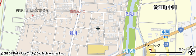 鳥取県米子市淀江町佐陀2084-19周辺の地図