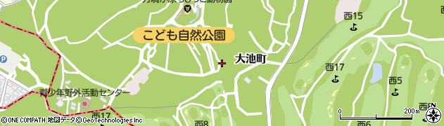 神奈川県横浜市旭区大池町周辺の地図