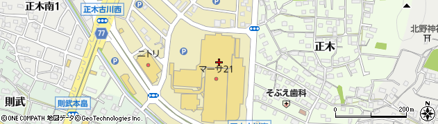 厚切りチャーシュー家 マーサ岐阜店周辺の地図