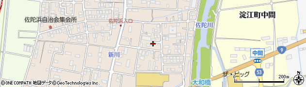鳥取県米子市淀江町佐陀2084-16周辺の地図