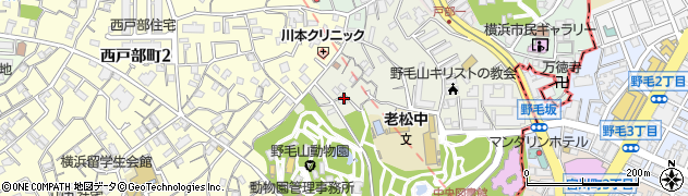 神奈川県横浜市西区老松町59周辺の地図