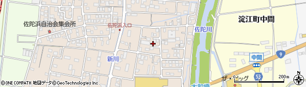 鳥取県米子市淀江町佐陀2084-15周辺の地図