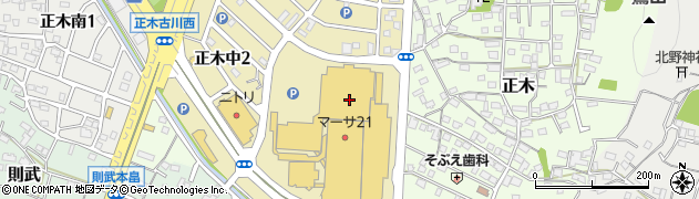 鎌倉パスタ 岐阜マーサ21店周辺の地図