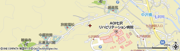 神奈川県厚木市七沢1734周辺の地図