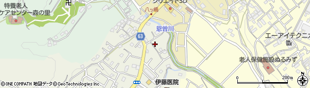 神奈川県厚木市愛名12周辺の地図