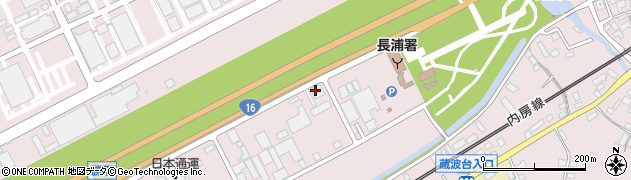 株式会社上野工業所　袖ケ浦工場周辺の地図