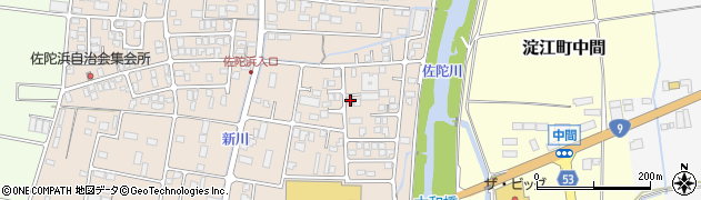 鳥取県米子市淀江町佐陀2077周辺の地図