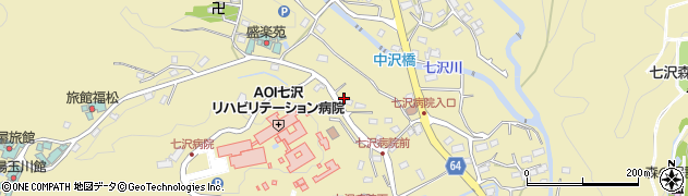 神奈川県厚木市七沢1296周辺の地図