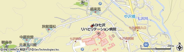 神奈川県厚木市七沢1724周辺の地図