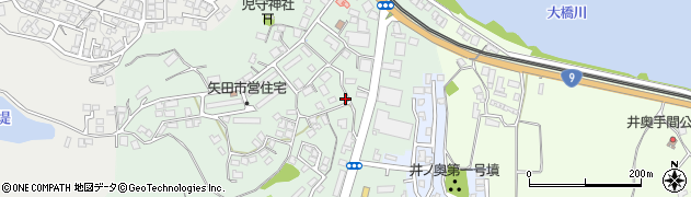 島根県松江市矢田町118周辺の地図