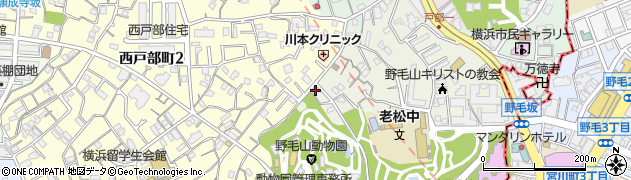 神奈川県横浜市西区老松町64周辺の地図