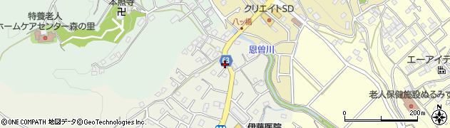神奈川県厚木市愛名79周辺の地図