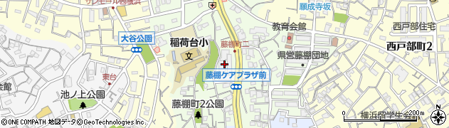 神奈川県横浜市西区藤棚町周辺の地図