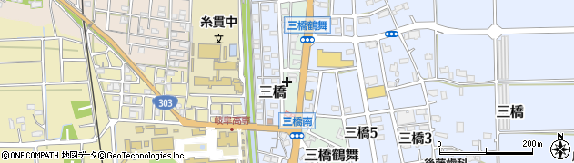 岐阜県本巣市三橋鶴舞10周辺の地図