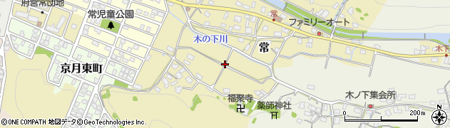 京都府舞鶴市常周辺の地図
