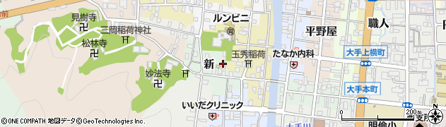 谷慶表具店周辺の地図