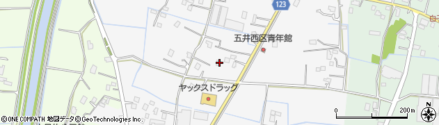 千葉県長生郡白子町五井2312周辺の地図
