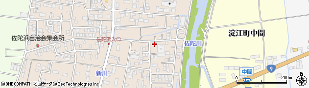 鳥取県米子市淀江町佐陀2080周辺の地図