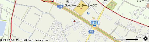 岐阜県加茂郡坂祝町黒岩750周辺の地図