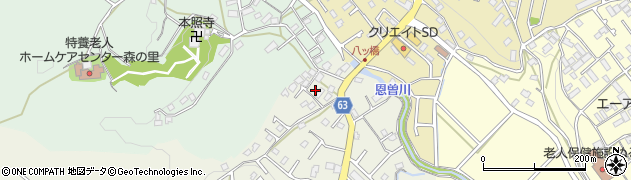 神奈川県厚木市愛名92周辺の地図