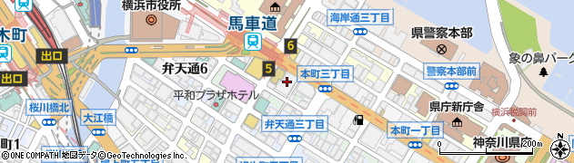 松陰高等学校　みなとみらい学習センター周辺の地図