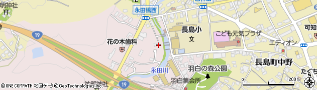 岐阜県恵那市長島町永田466周辺の地図
