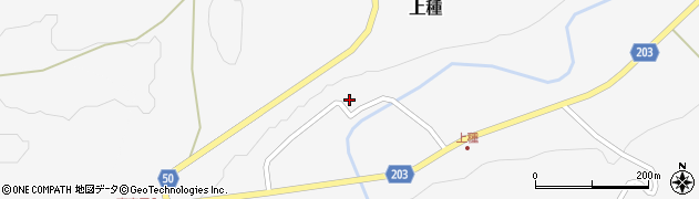 鳥取県東伯郡北栄町上種206周辺の地図