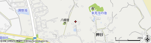 千葉県茂原市押日周辺の地図