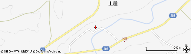 鳥取県東伯郡北栄町上種207周辺の地図