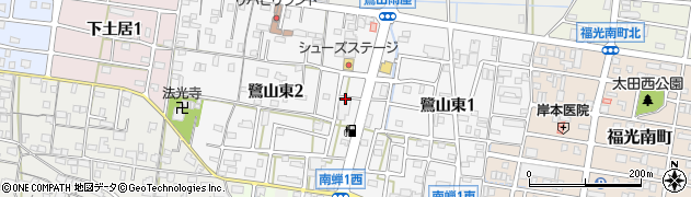 岐阜県岐阜市鷺山東周辺の地図