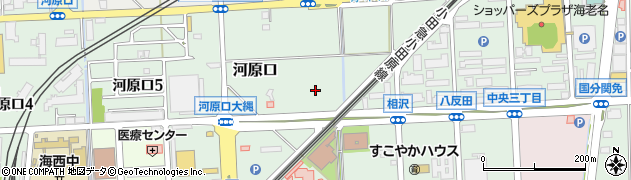 神奈川県海老名市河原口997周辺の地図
