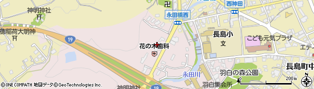 岐阜県恵那市長島町永田472周辺の地図