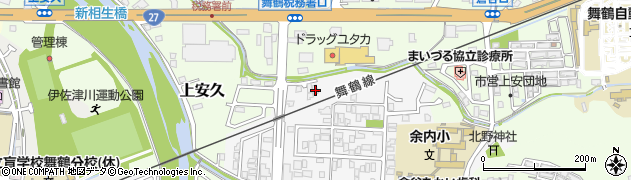 京都府舞鶴市倉谷107-2周辺の地図