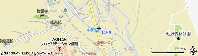 神奈川県厚木市七沢1201周辺の地図