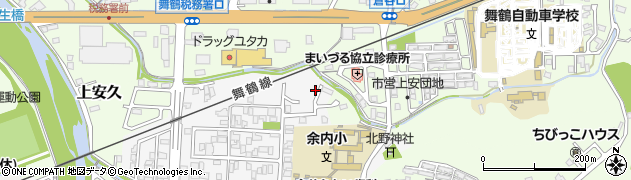 京都府舞鶴市倉谷80周辺の地図