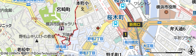 Ｋ‐ＮＥＴケイネット　桜木町店周辺の地図