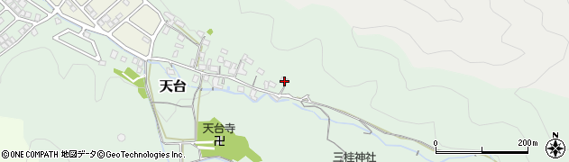 京都府舞鶴市天台462周辺の地図