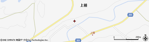 鳥取県東伯郡北栄町上種210周辺の地図