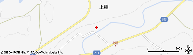 鳥取県東伯郡北栄町上種213周辺の地図