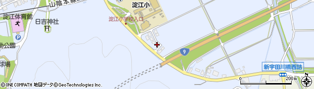 鳥取県米子市淀江町西原233-20周辺の地図