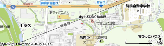 京都府舞鶴市倉谷80-1周辺の地図